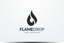 Flame Drop Logo Template Screenshot 4