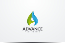 Advance Letter A Logo Template Screenshot 2
