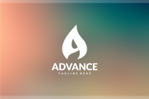 Advance Letter A Logo Template Screenshot 3