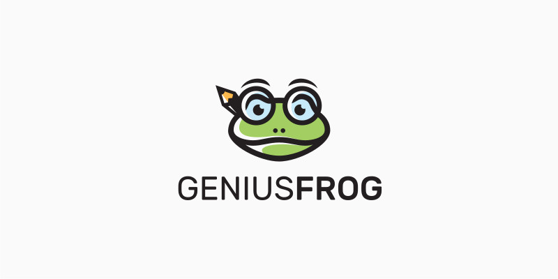 Genius Frog Logo