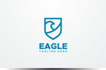 Eagle Shield Logo Template Screenshot 1