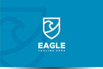 Eagle Shield Logo Template Screenshot 2