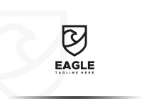 Eagle Shield Logo Template Screenshot 3