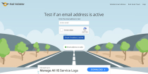 Email Validation Script PHP Screenshot 1