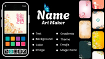 Name Art - Android App Template Screenshot 1