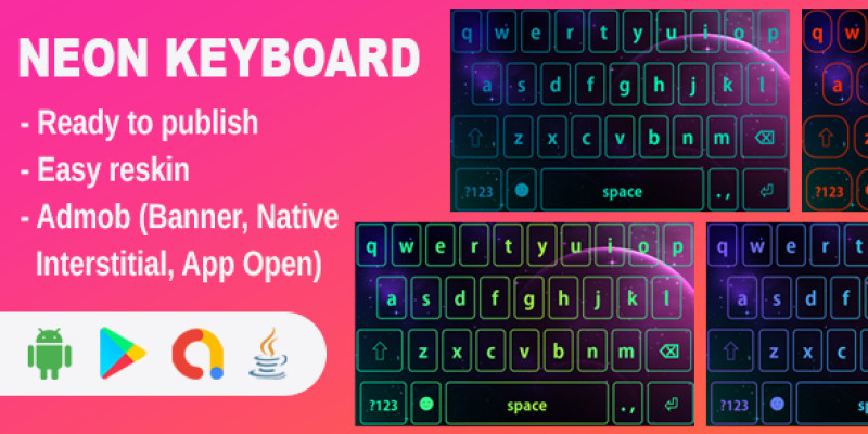 Neon Keyboard with Admob Android
