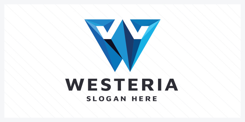 Westeria Letter W Vector Logo Template