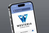 Westeria Letter W Vector Logo Template Screenshot 4