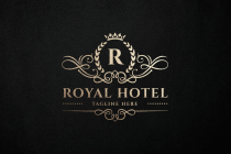 Royal Hotel Letter R Logo Screenshot 1
