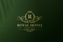 Royal Hotel Letter R Logo Screenshot 5