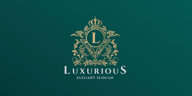 Luxurious Elegant Letter L Logo