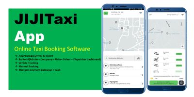 JijiTaxi App - Online Taxi Booking software 