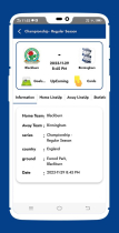 Soccer Live Scores - Android App Source Code Screenshot 8