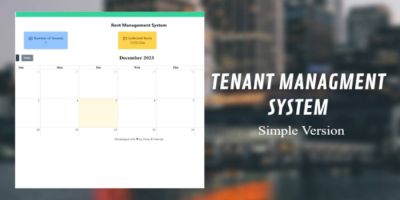 Tenant Management System - Simple Version
