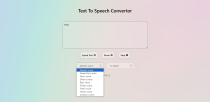 Text To Speech Convertor In JavaScript Screenshot 4