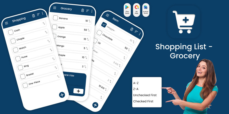 Grocery Shopping List - Android App Template