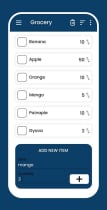 Grocery Shopping List - Android App Template Screenshot 4