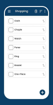 Grocery Shopping List - Android App Template Screenshot 5