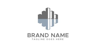 Building Property Logo Design Template