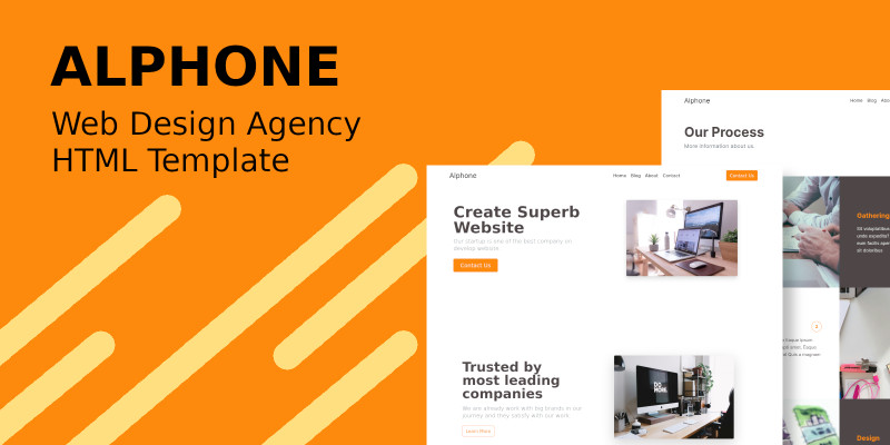 Alphone - Web Design Agency HTML Template
