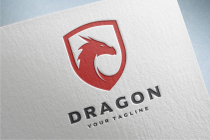 Dragon Shield Vector Logo Screenshot 1