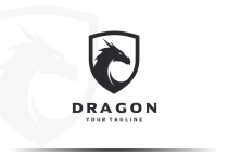 Dragon Shield Vector Logo Screenshot 3