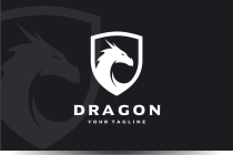 Dragon Shield Vector Logo Screenshot 4