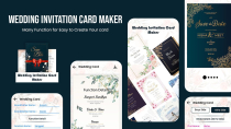 Wedding Invitation Card Maker - Android Template Screenshot 1