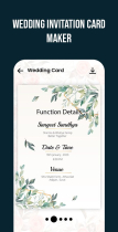 Wedding Invitation Card Maker - Android Template Screenshot 6