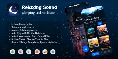 Relaxing Sound - Android App Template