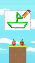 Draw To Crash Watermelon - Unity Template Screenshot 1