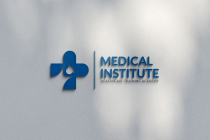 Medical Institute Healthcare Logo Design Template Screenshot 2