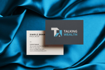 Talking House TW Letter Chat Logo Design Template Screenshot 1