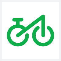 E-bike Letter E Logo