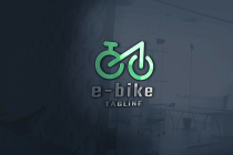 E-bike Letter E Logo Screenshot 1