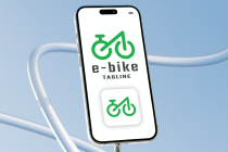 E-bike Letter E Logo Screenshot 2