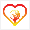 Golf Love Professional Logo Template