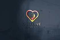 Golf Love Professional Logo Template Screenshot 1