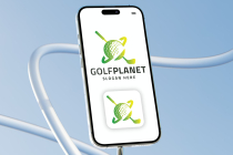 Golf Planet Professional Logo Template Screenshot 1