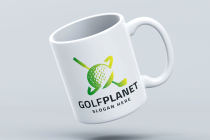 Golf Planet Professional Logo Template Screenshot 2