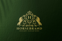 Horse Brand Logo Template Screenshot 3