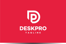 Deskpro Monogram Letter  DP  PD  D  P  Logo Screenshot 2