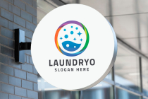 Clean Laundry Logo Design Screenshot 1