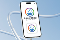 Clean Laundry Logo Design Screenshot 2