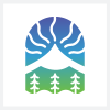 Mountain Nature Letter M Logo