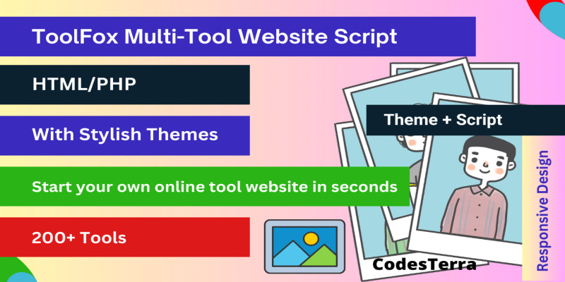 ToolFox 200+ Multi-Tool Website Script 