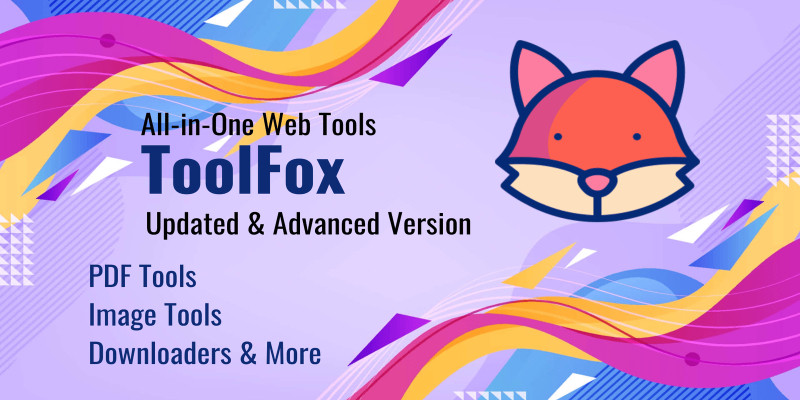 ToolFox 200+ Multi-Tool Website Script 