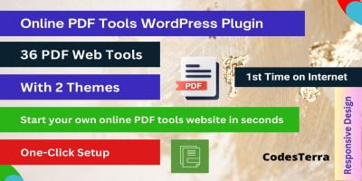 PDF Web Tools WordPress Plugin