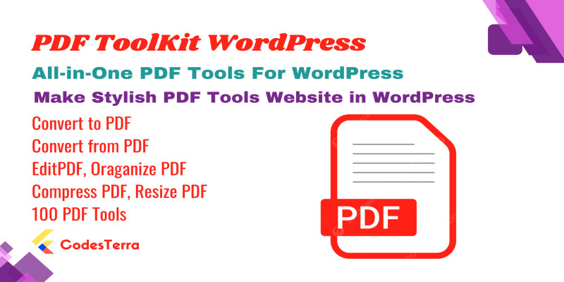 PDF Web Tools WordPress Plugin