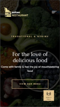 Food And Restaurant HTML CSS JS Template Screenshot 1
